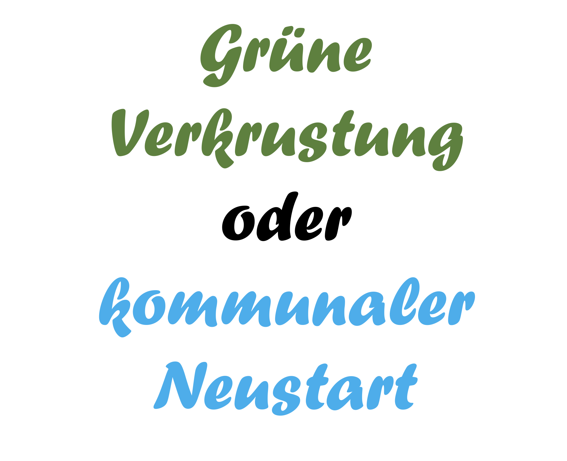 BEI DER KOMMUNALWAHL AM 14. SEPTEMBER