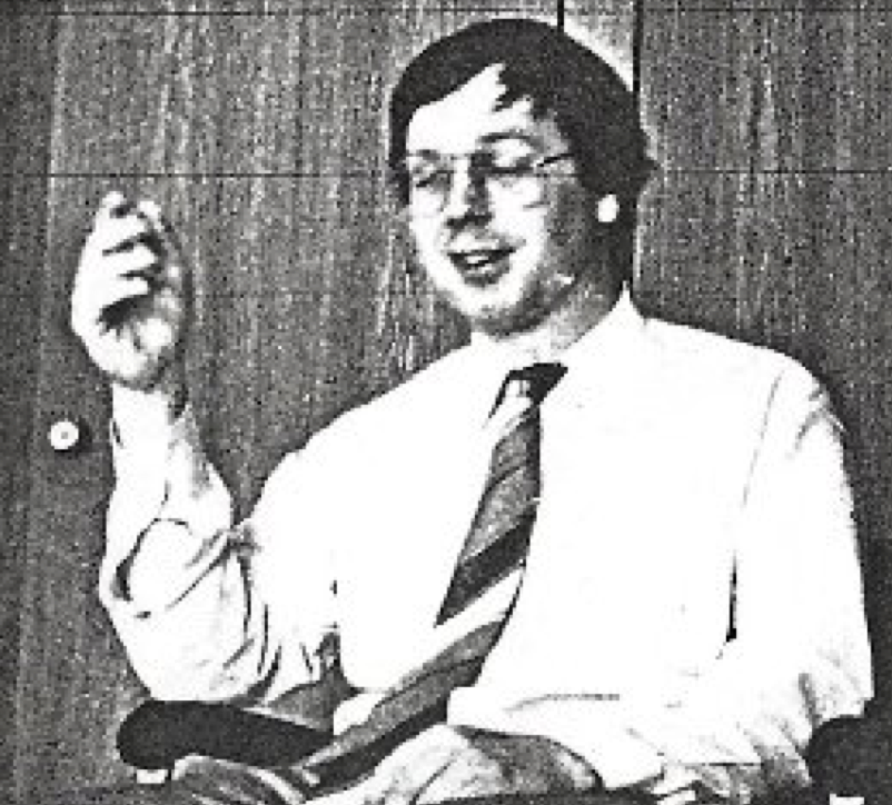 Stephan Eisel 1986 als Redenschreiber f�r Helmut Kohl im Kanzleramt