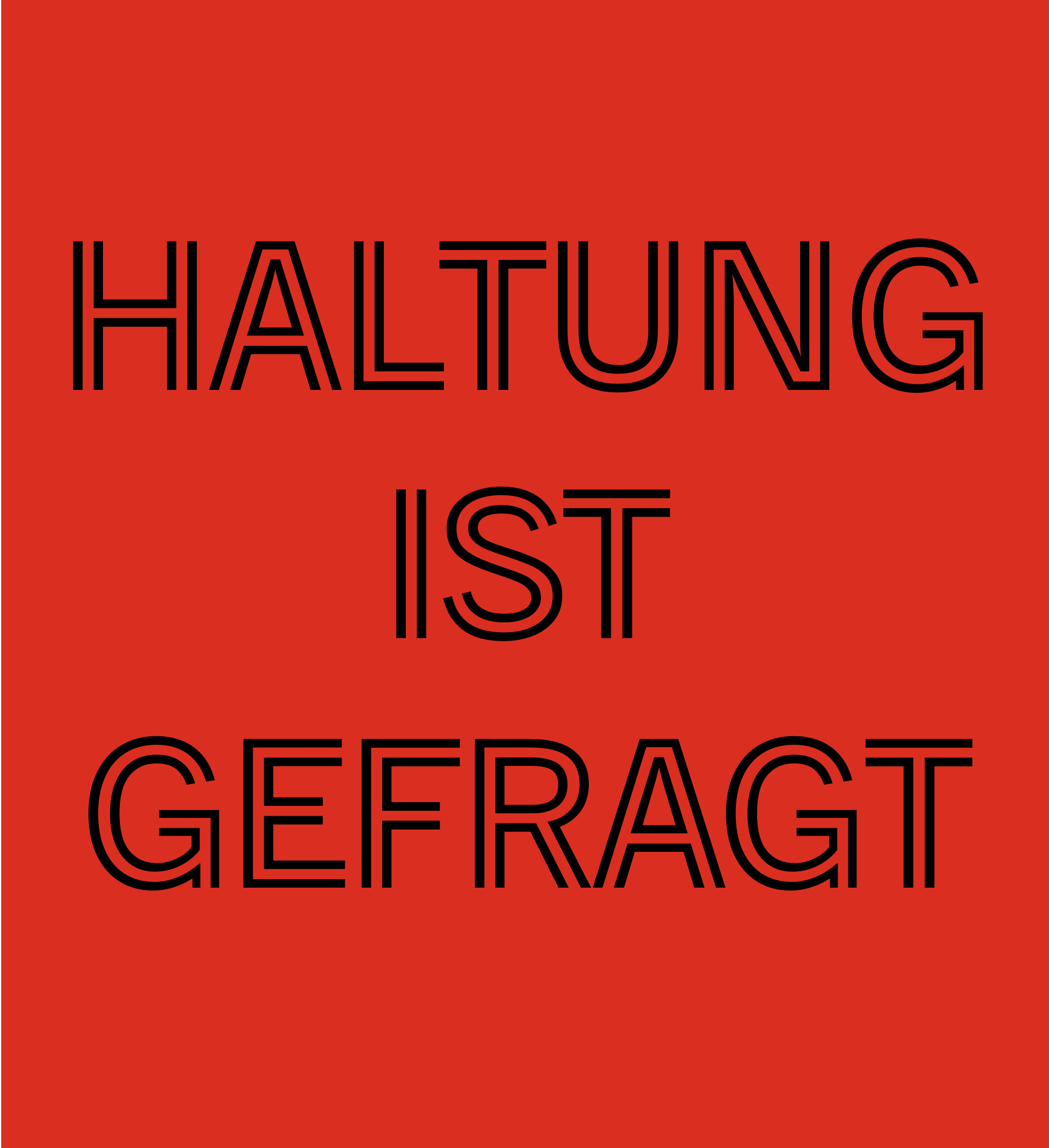 WEIL MAN POPULISTEN NICHT MIT