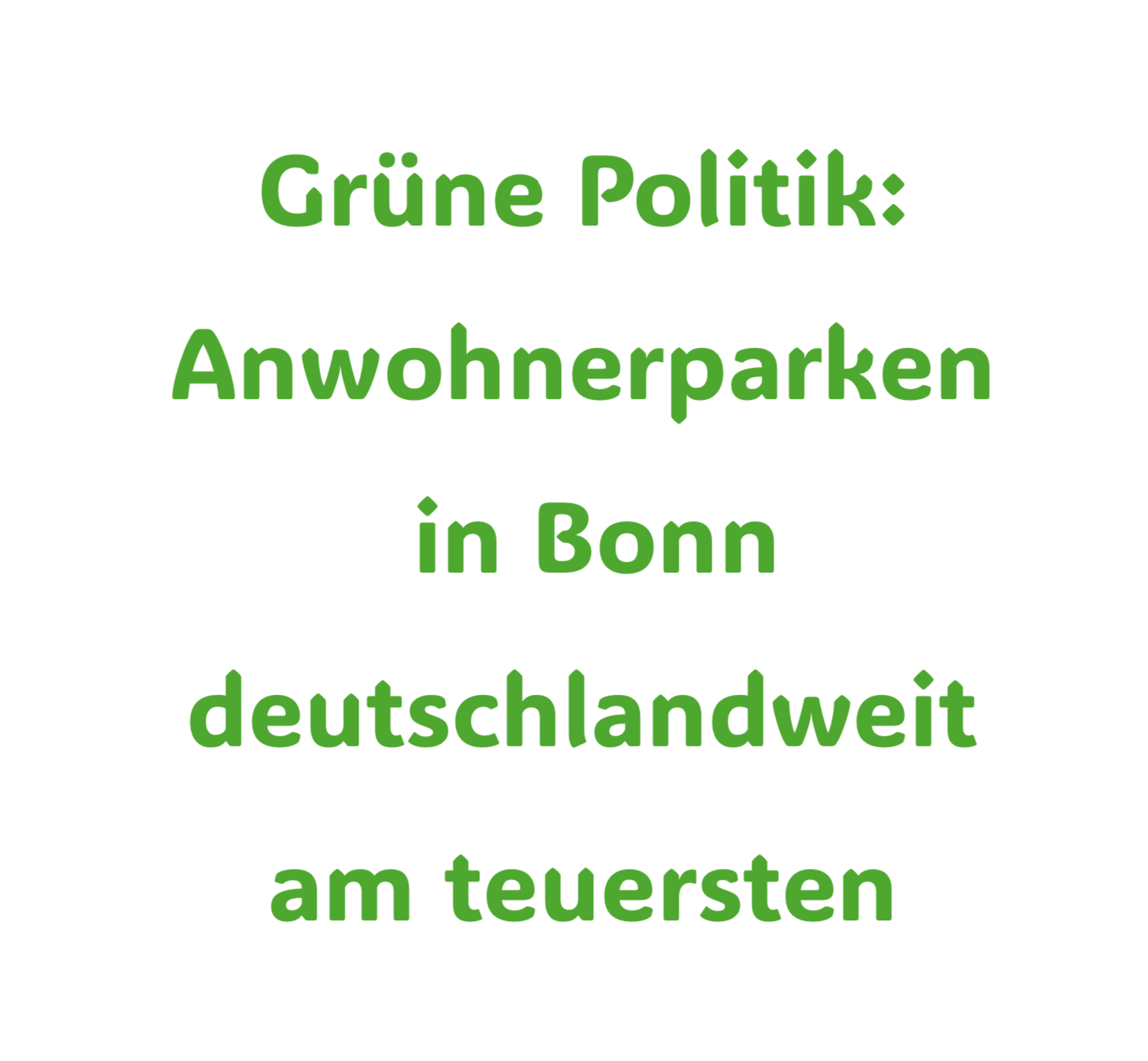 MIT 360  HABEN DIE GRNEN IN BONN