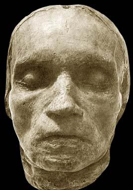 Totenmaske von Beethoven gefertigt von Josef Danhauser