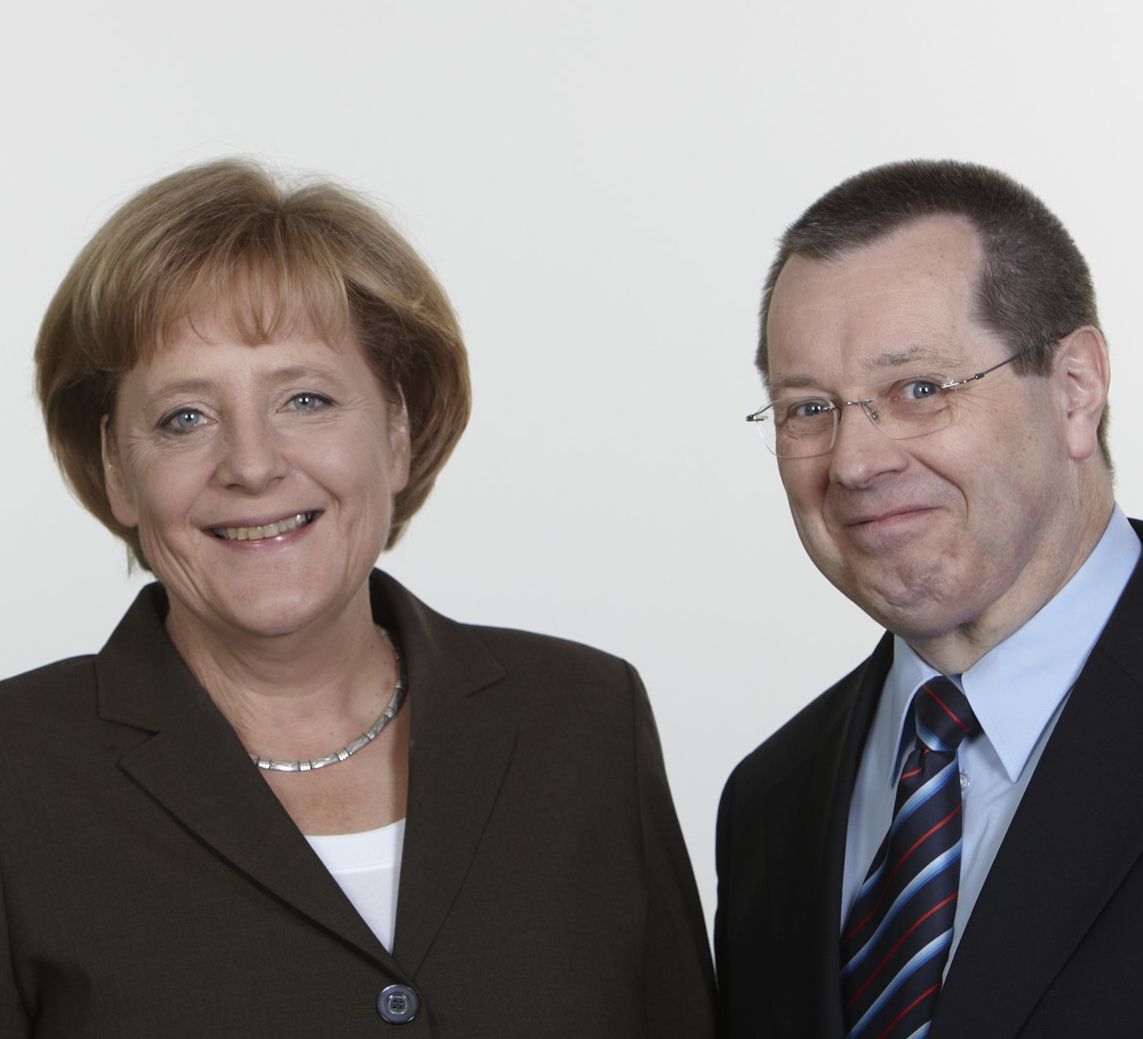 Mit Angela Merkel