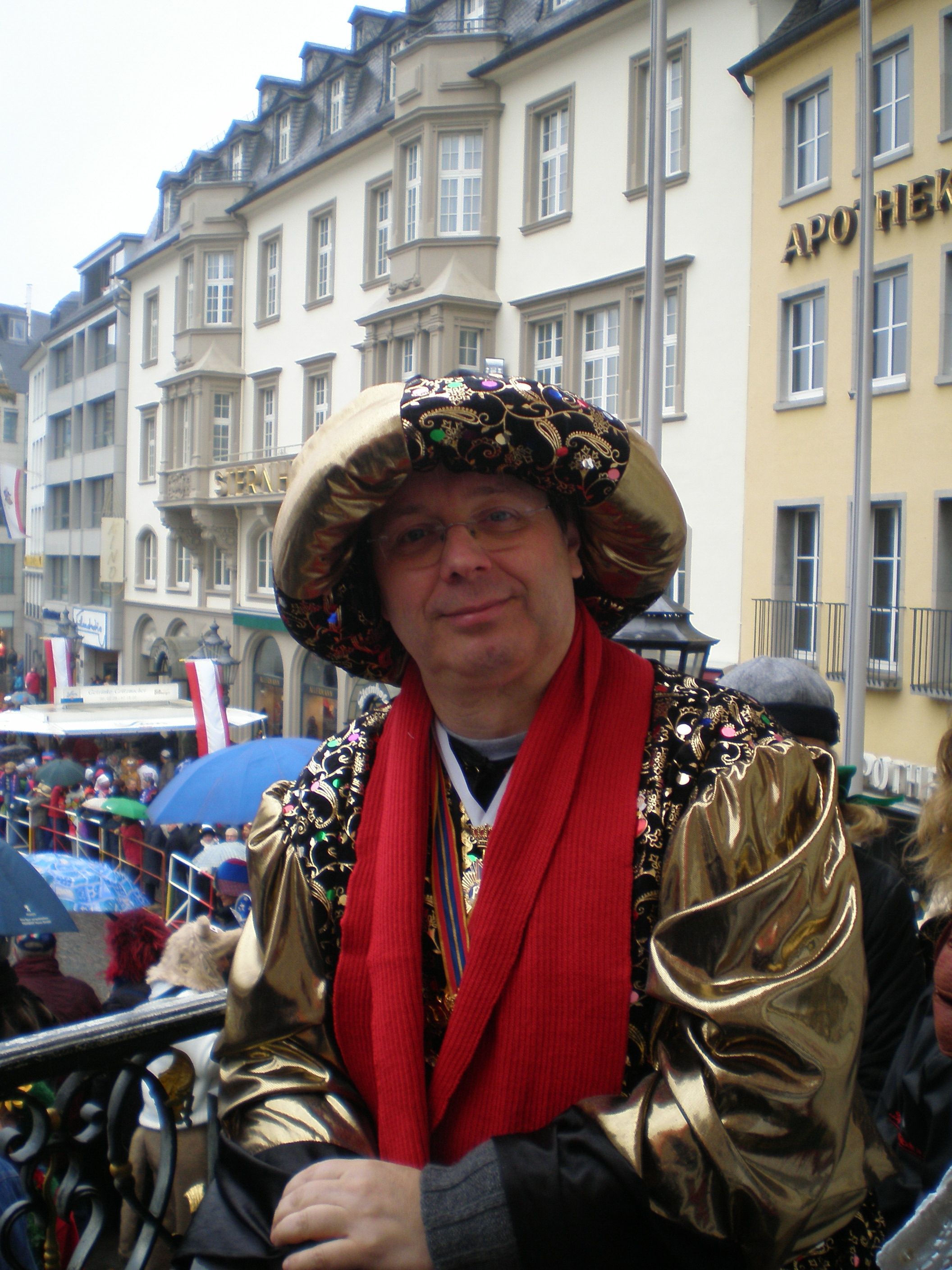 Als Sultan bei der Rathauserstrmung