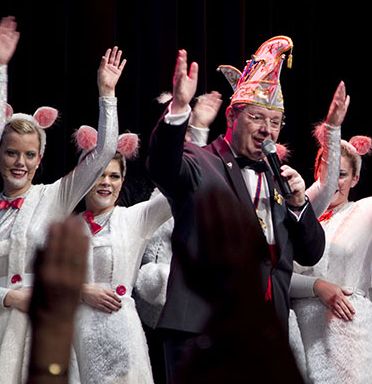 Als Moderator beim  M�useorden