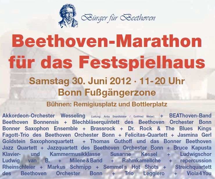 FR DAS BEETHOVEN-FESTSPIELHAUS
