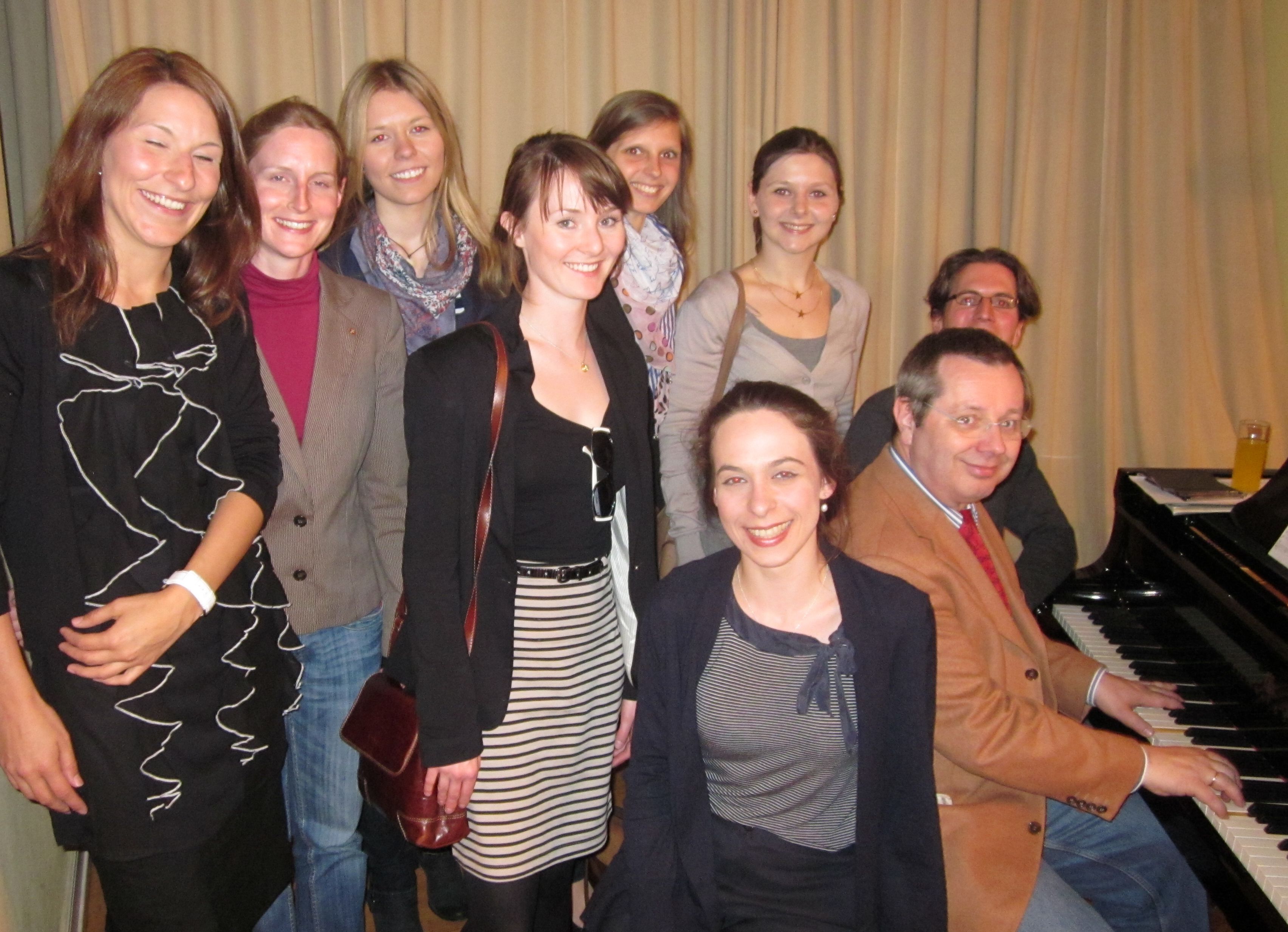 Mit den Mitgliedern des Bonner Rotaract Clubs